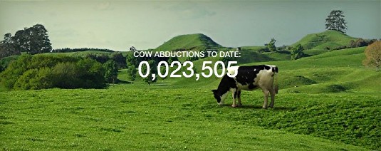 Cow Abductions.