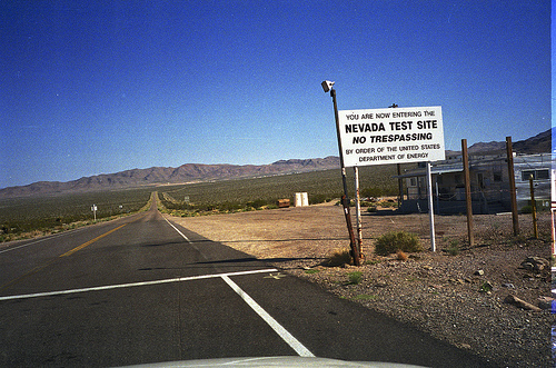 Nevada test site