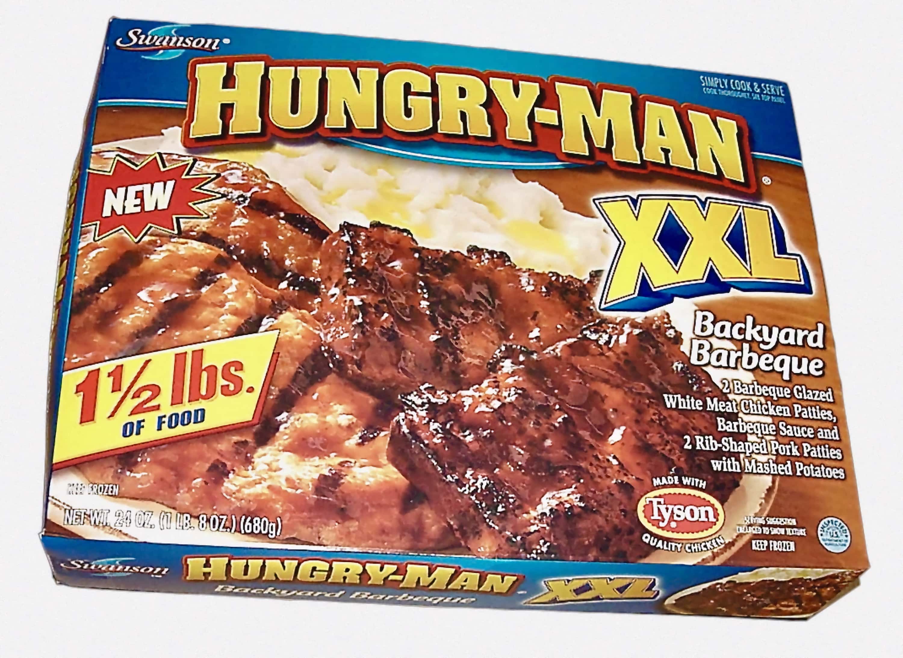 Hungry man xxl dinners