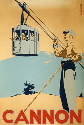 Cannon Mountain Aerial Tram Poster.