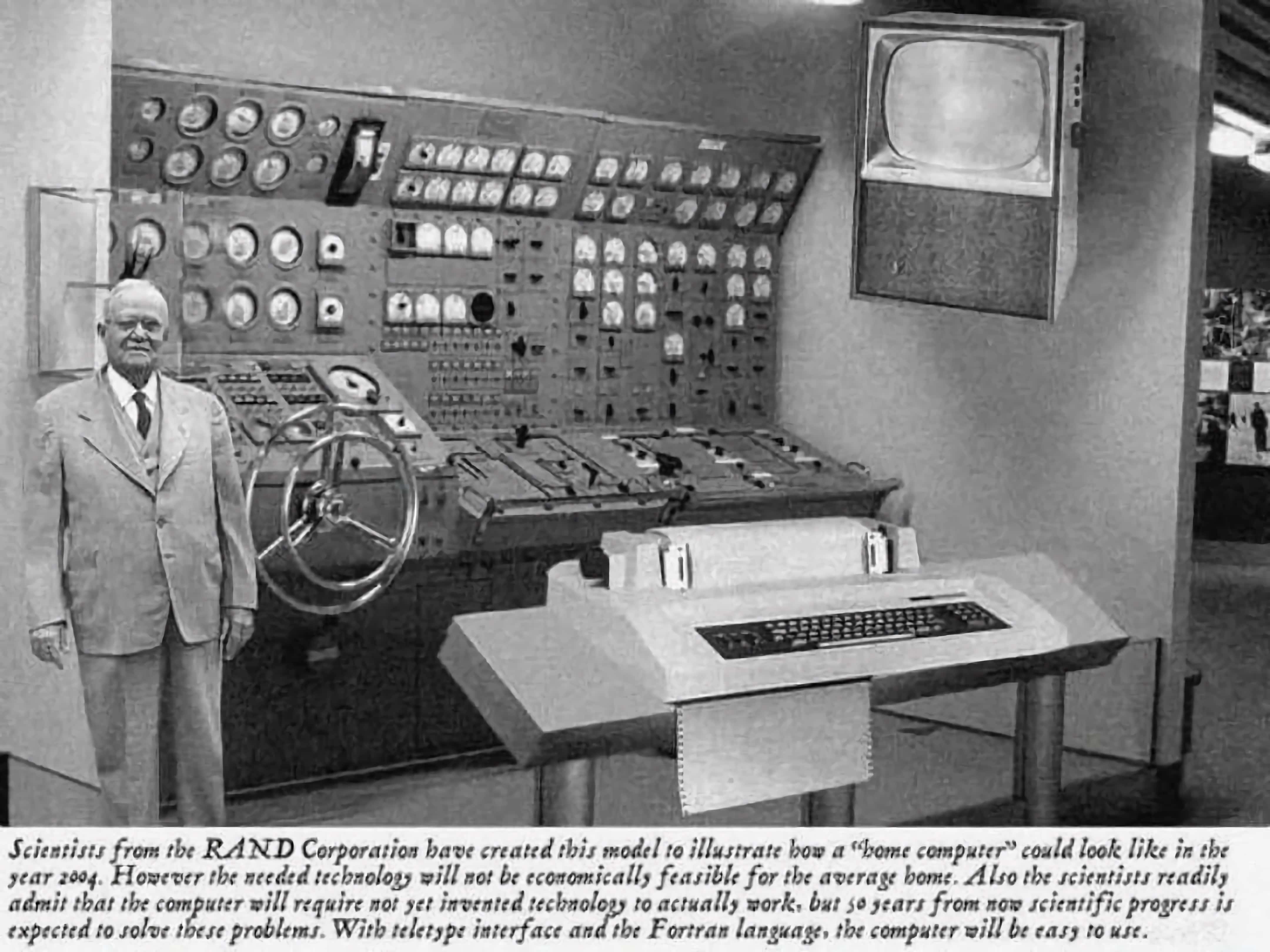 Predicting the Computer of 2004 in 1954.