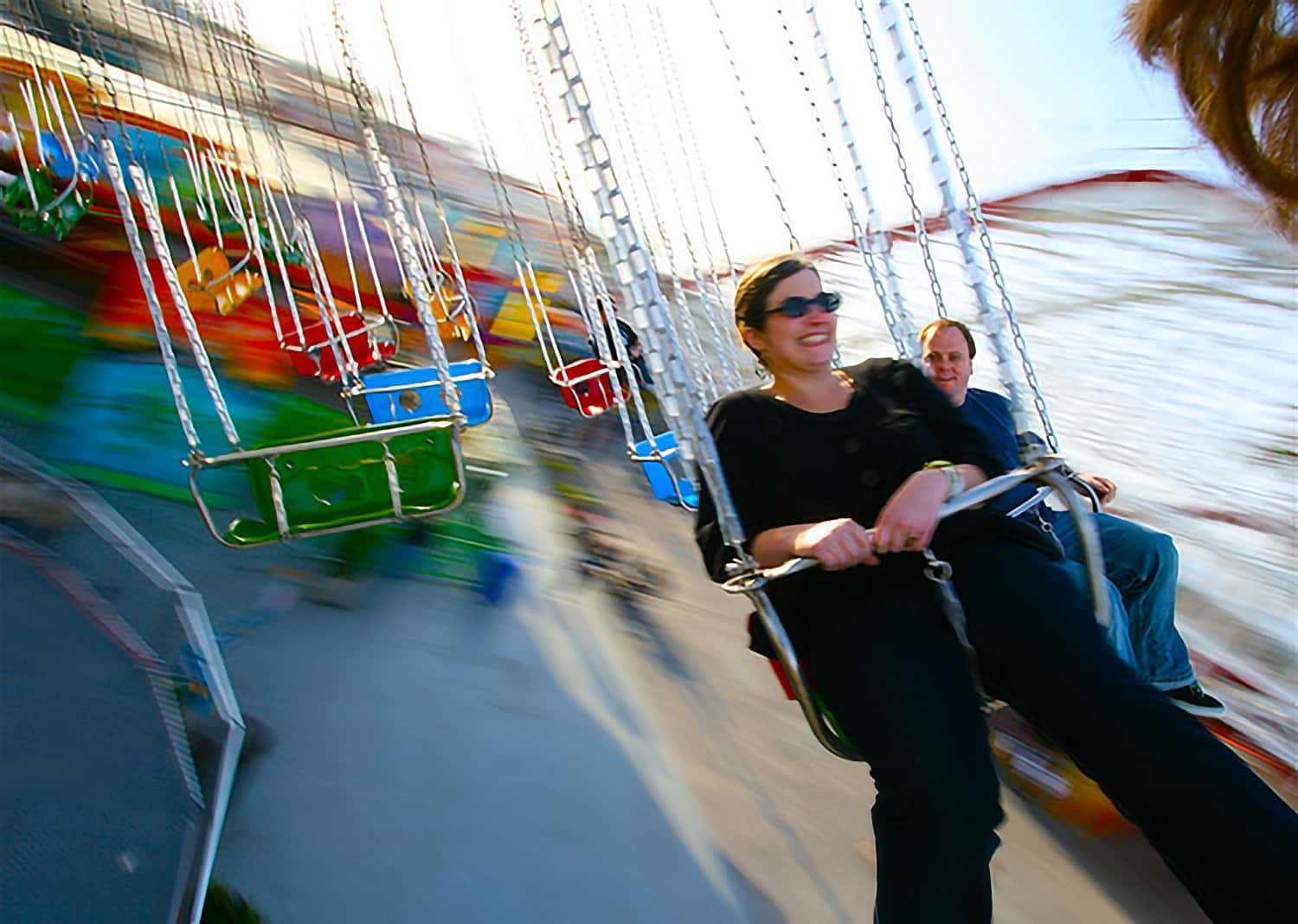 Santa Cruz Boardwalk Sea Swings. Source.